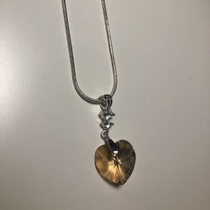 Swarovski Heart Crystal Pendant (Brand New)